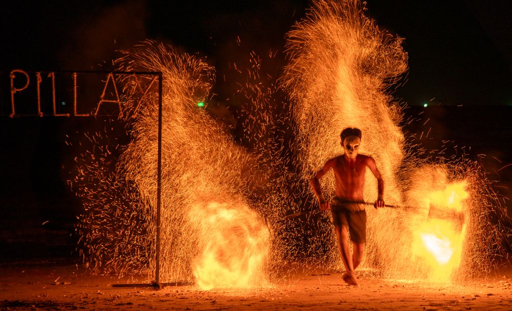 Spectacle de feu